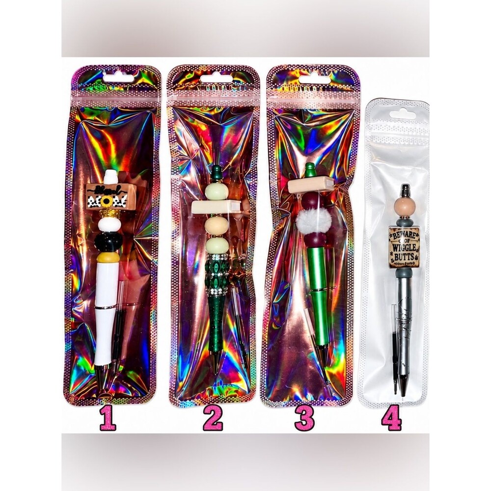 Handmade Beaded Focal Pens with Ink Refill! ποΈ - Picture 2 of 11